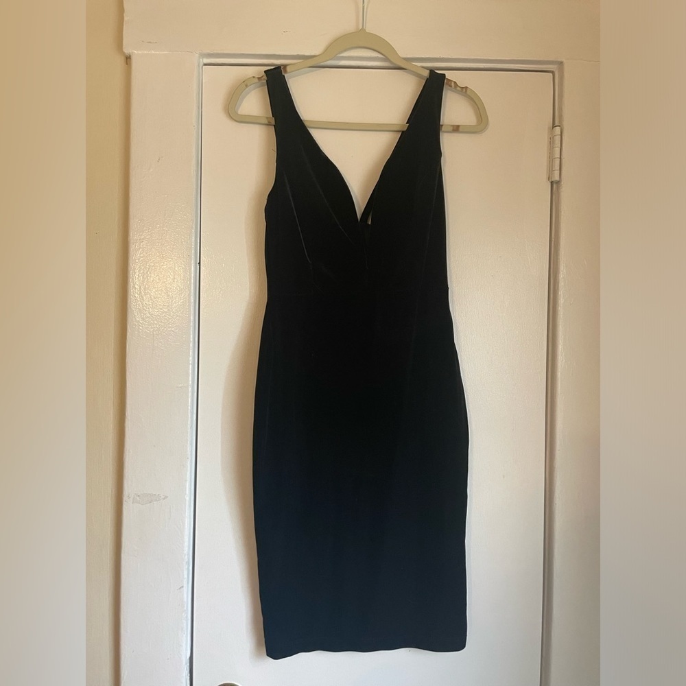 Windsor black formal mini dress size‎ large